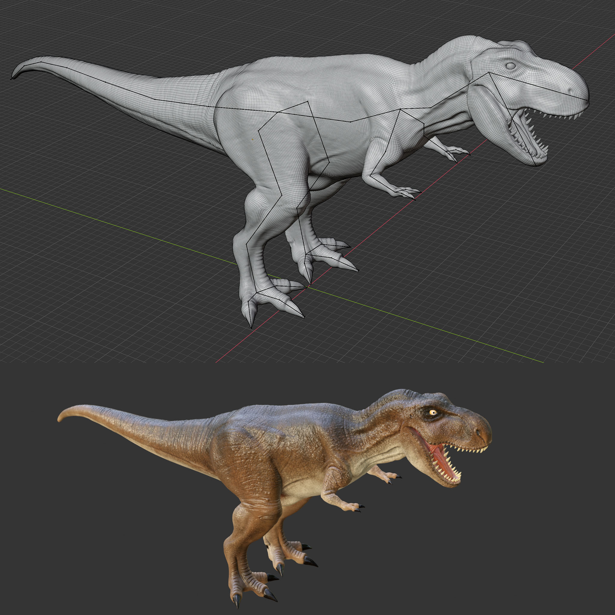 Tyrannosaurus Rex from Jurassic Park preview image 2